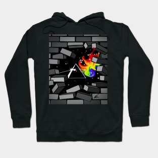 Pink Floyd - The wall - Prizm Hoodie